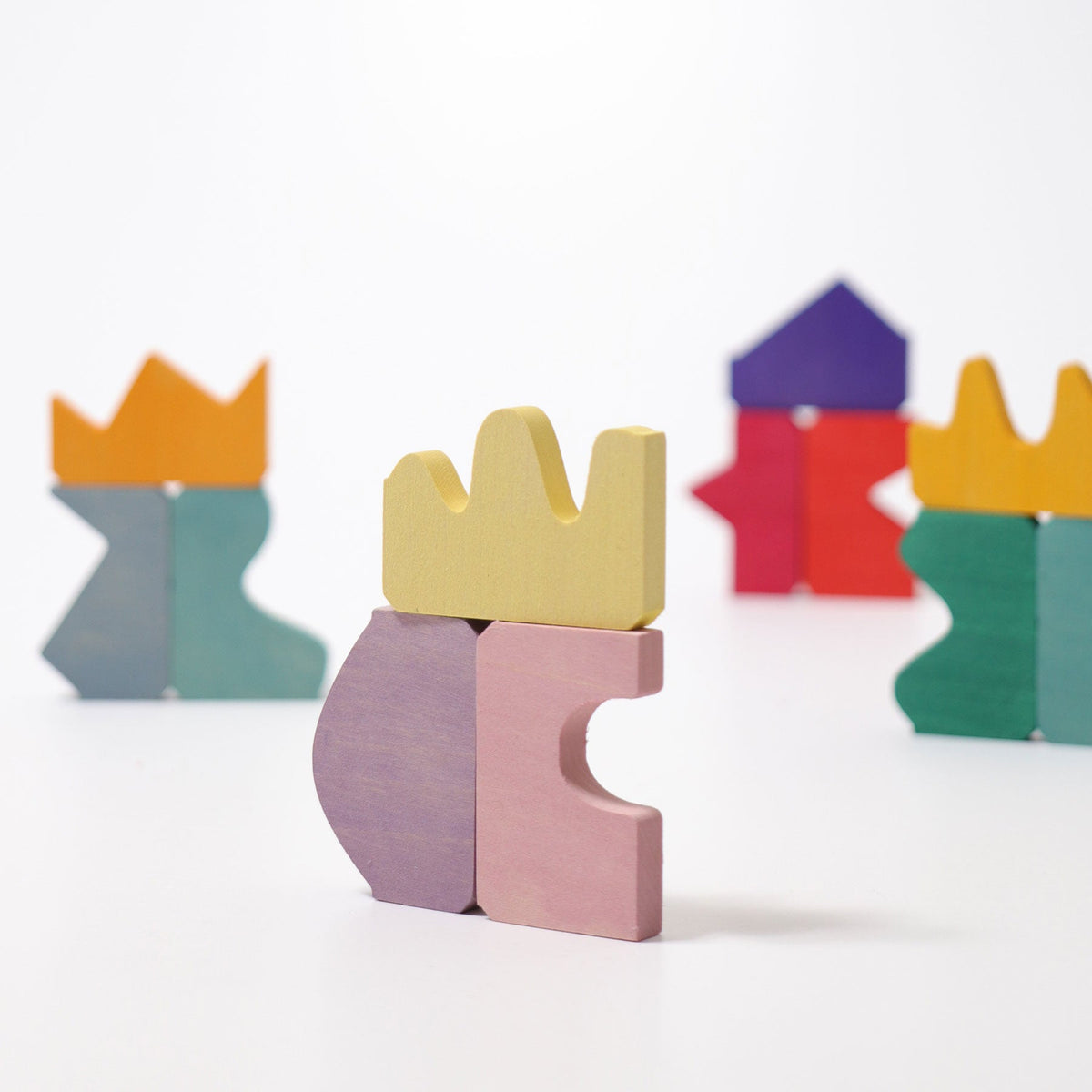 Grimm's - Konkav Zoekt Konvex – puzzelend bouwspel met 24 delen