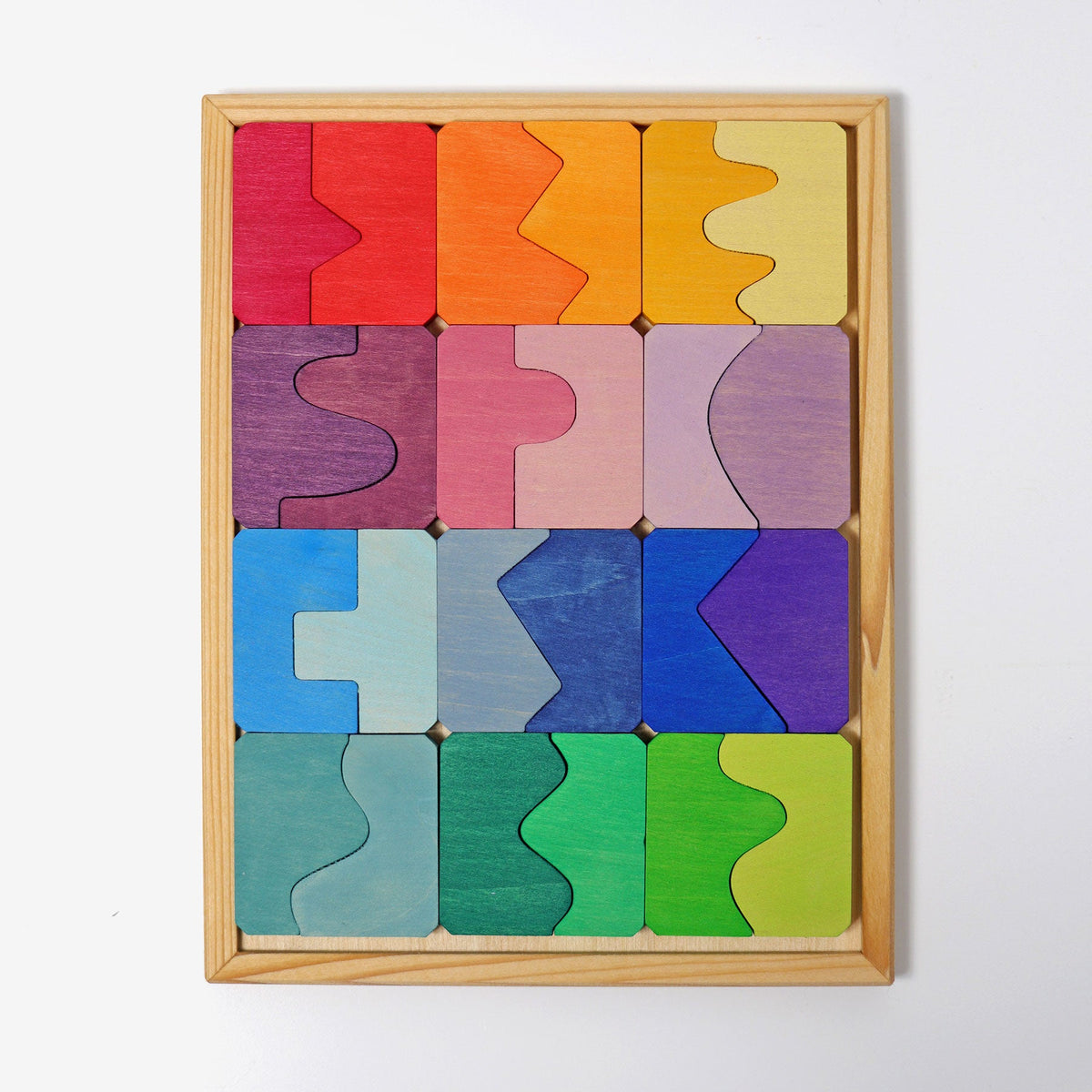 Grimm's - Konkav Zoekt Konvex – puzzelend bouwspel met 24 delen