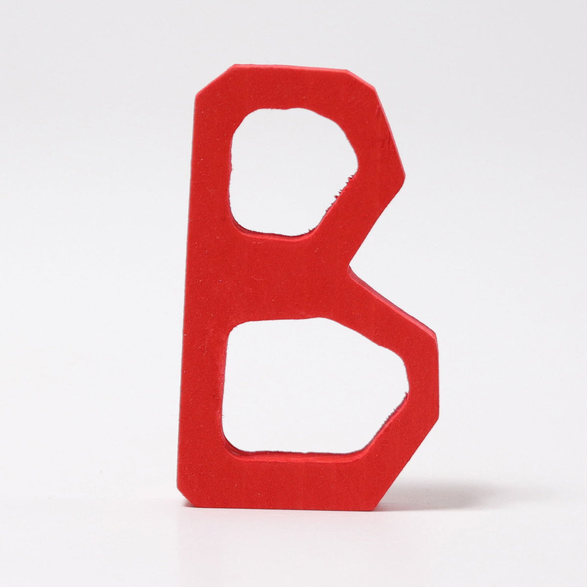 Grimm's - Houten letter B gekleurd lindehout 7,5 cm