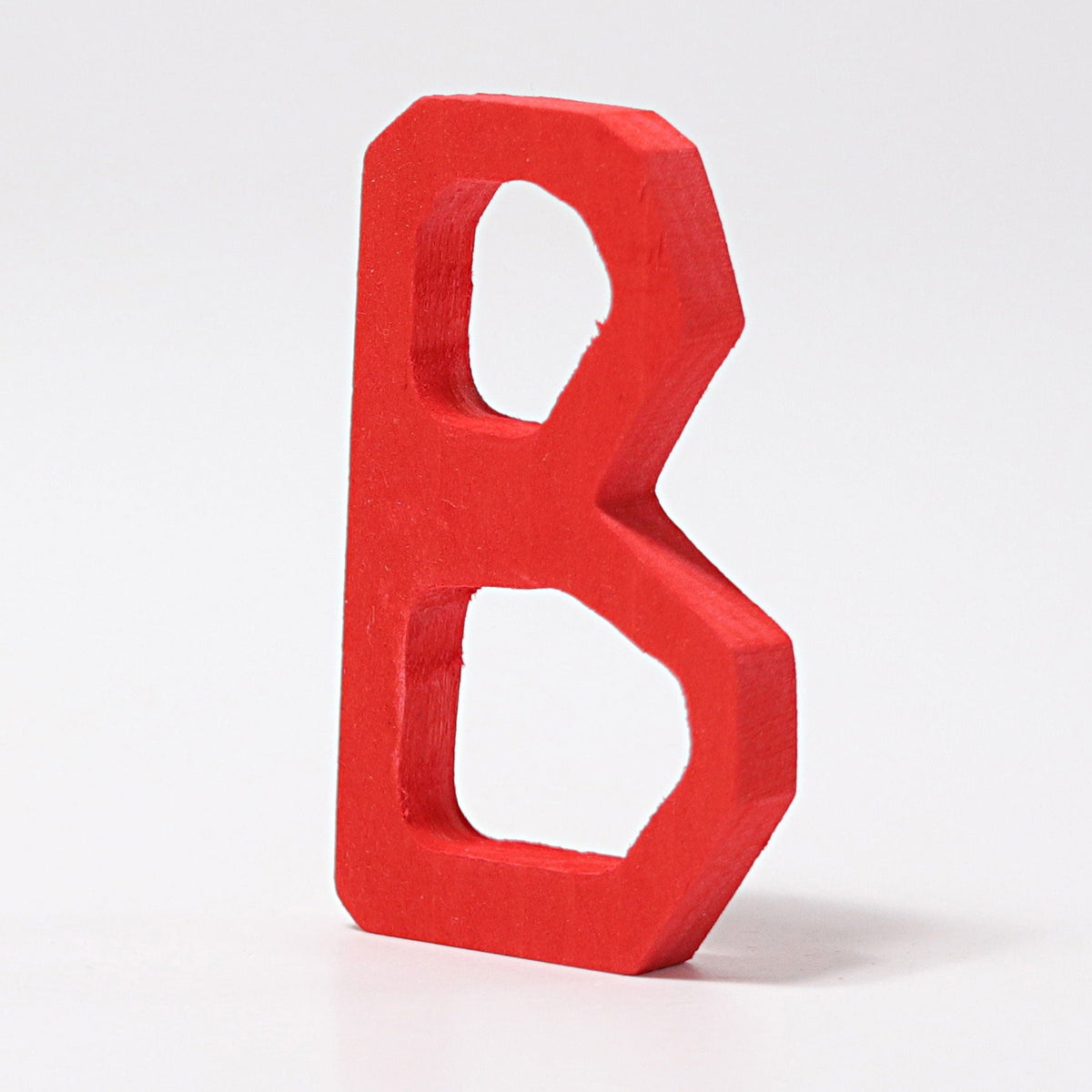 Grimm's - Houten letter B gekleurd lindehout 7,5 cm