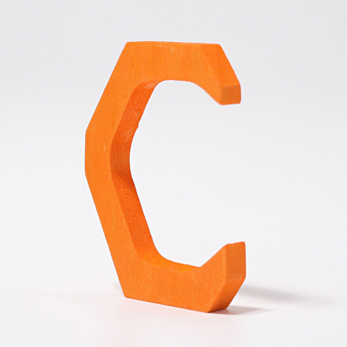 Grimm's - Houten Letter C - Antroposofisch Gekleurd