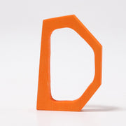 Grimm's - Houten letter D – antroposofisch gekleurd lindehout