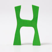 Grimm's - Houten letter H met antroposofische kleur