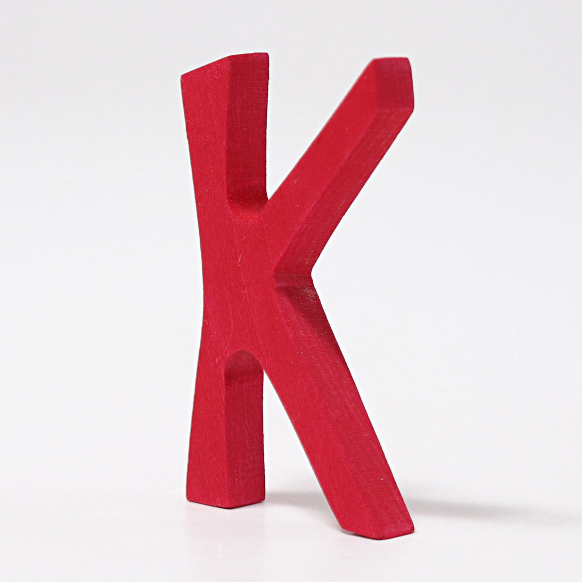 Grimm's - Houten letter K antroposofisch gekleurd