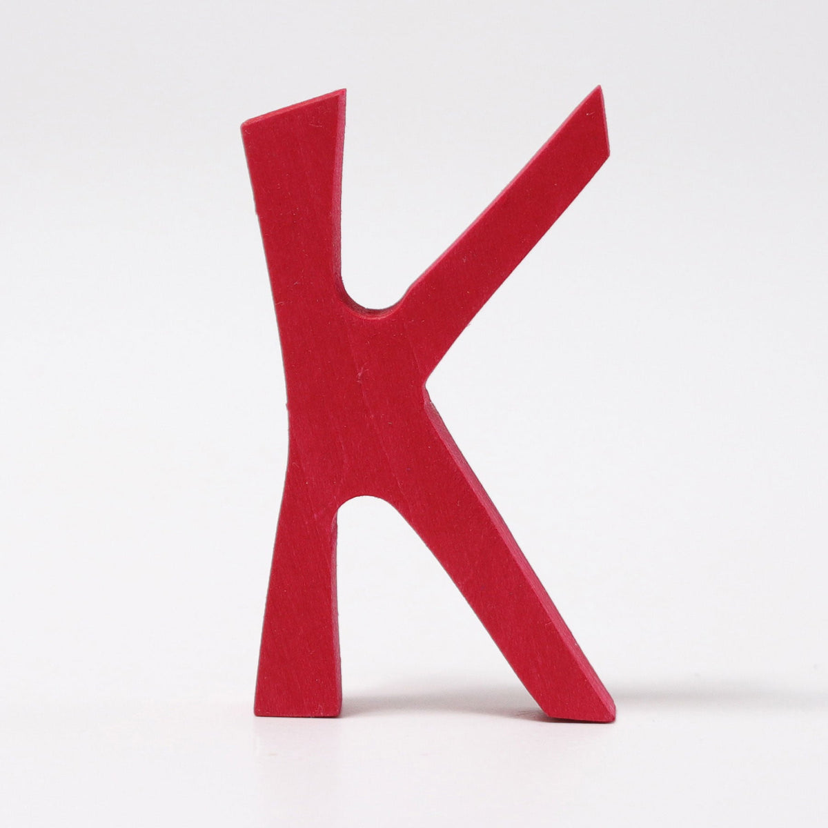 Grimm's - Houten letter K antroposofisch gekleurd