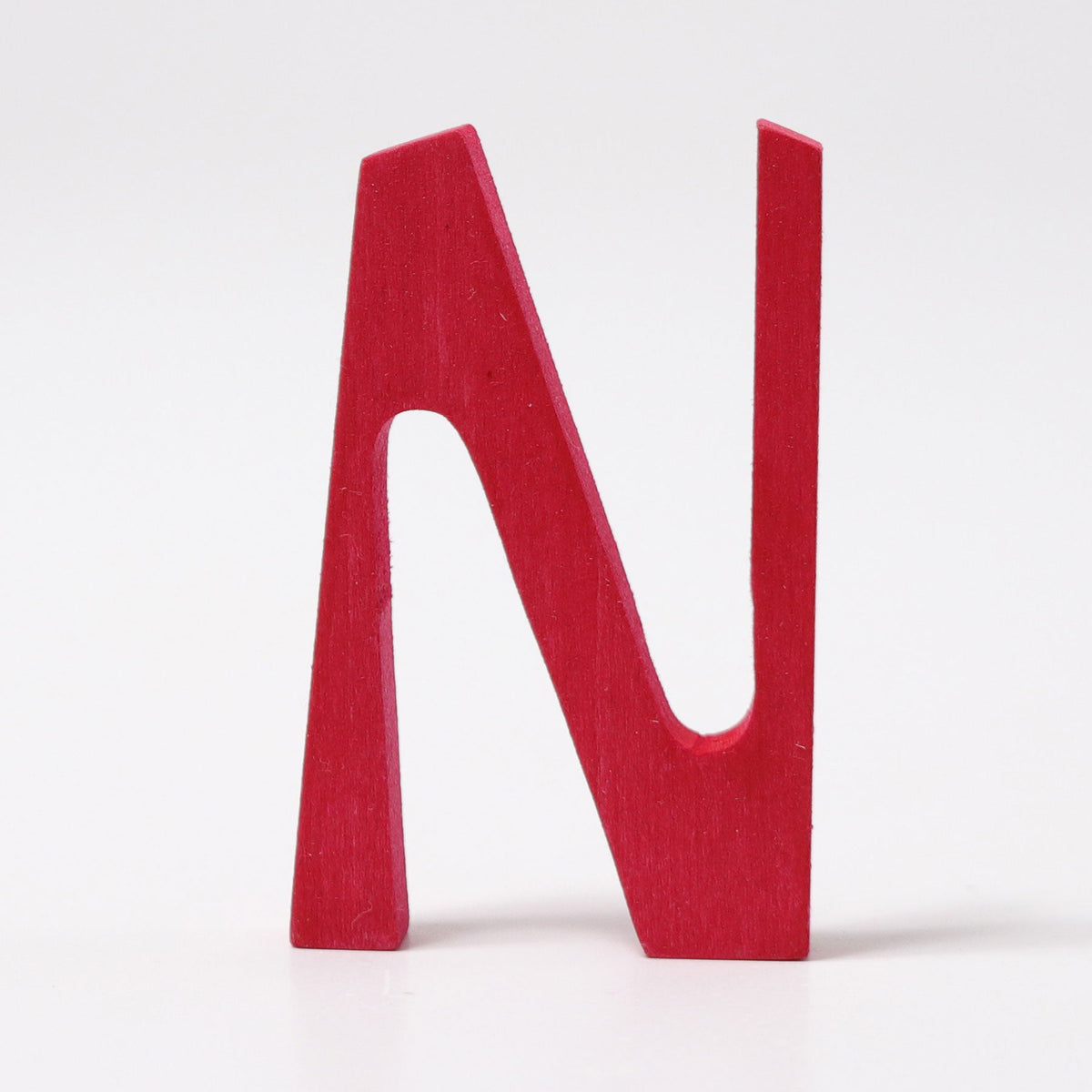 Grimm's - Houten Letter N – Antroposofische Kleur