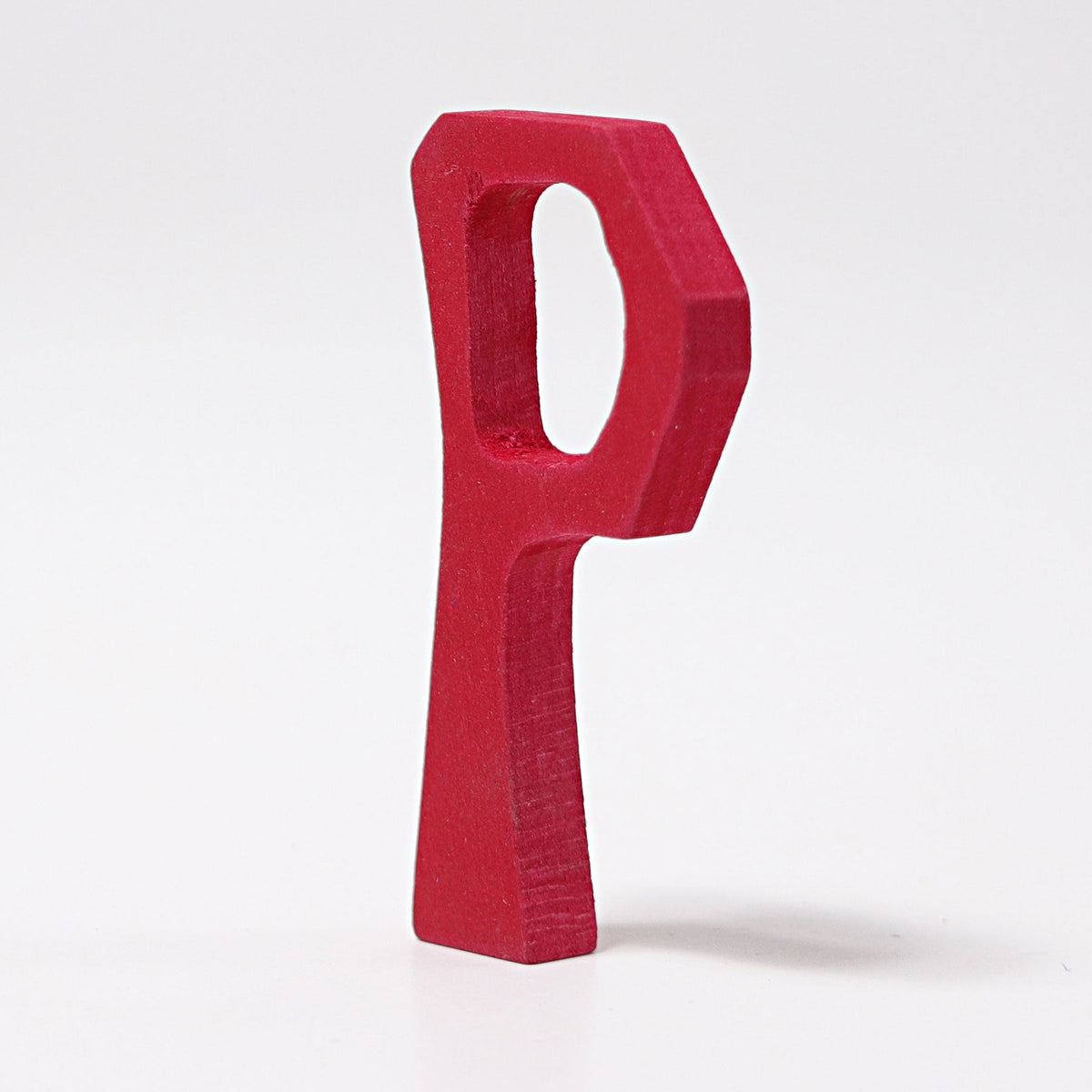 Grimm's - Houten Letter P – Gekleurd Lindenhout