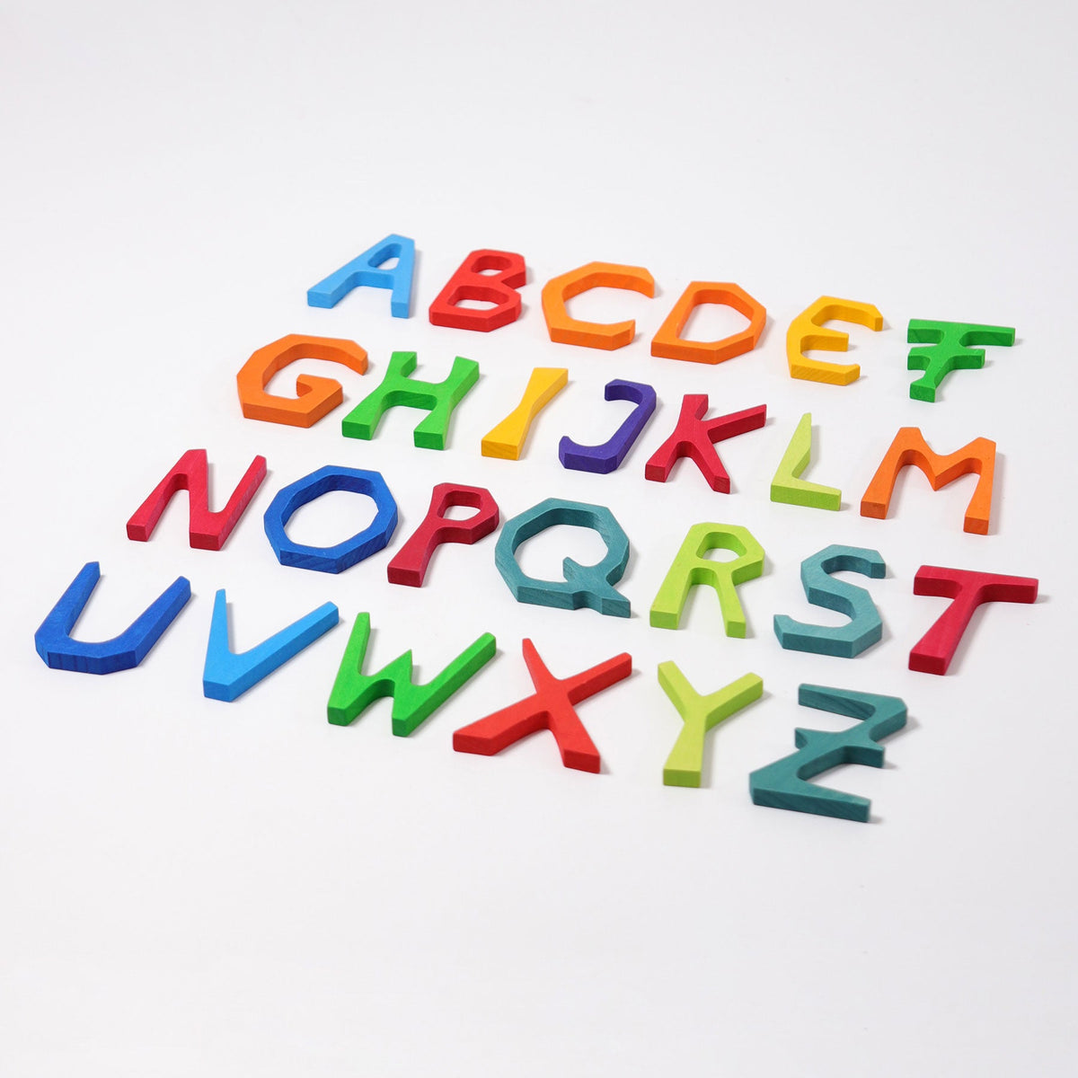 Grimm's - Houten Letter P – Gekleurd Lindenhout
