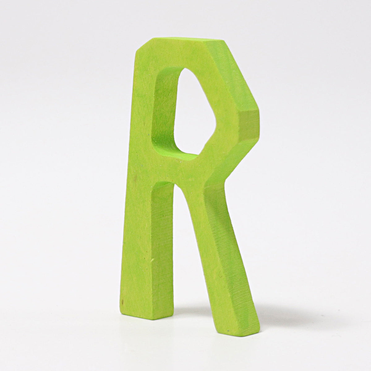 Grimm's - Houten Letter R Gekleurd Lindenhouten Decoratie