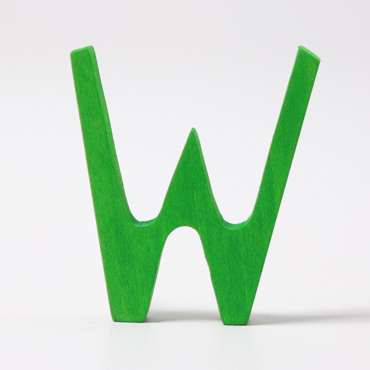 Grimm's - Houten letter W met antroposofische kleuren