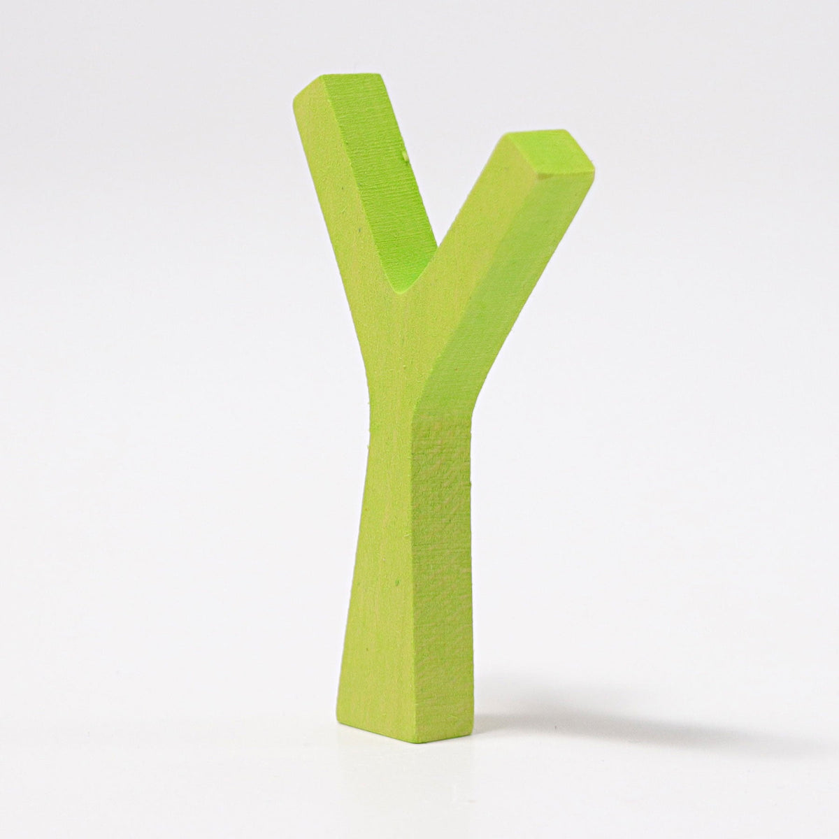 Grimm's - Houten letter Y – antroposofisch gekleurd