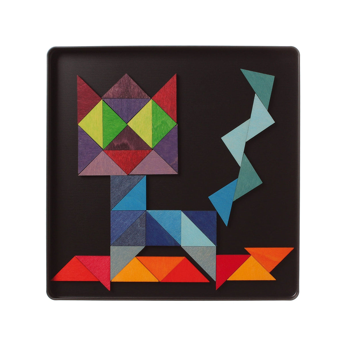 Grimm's - Magnetisch Puzzelspel Driehoeken