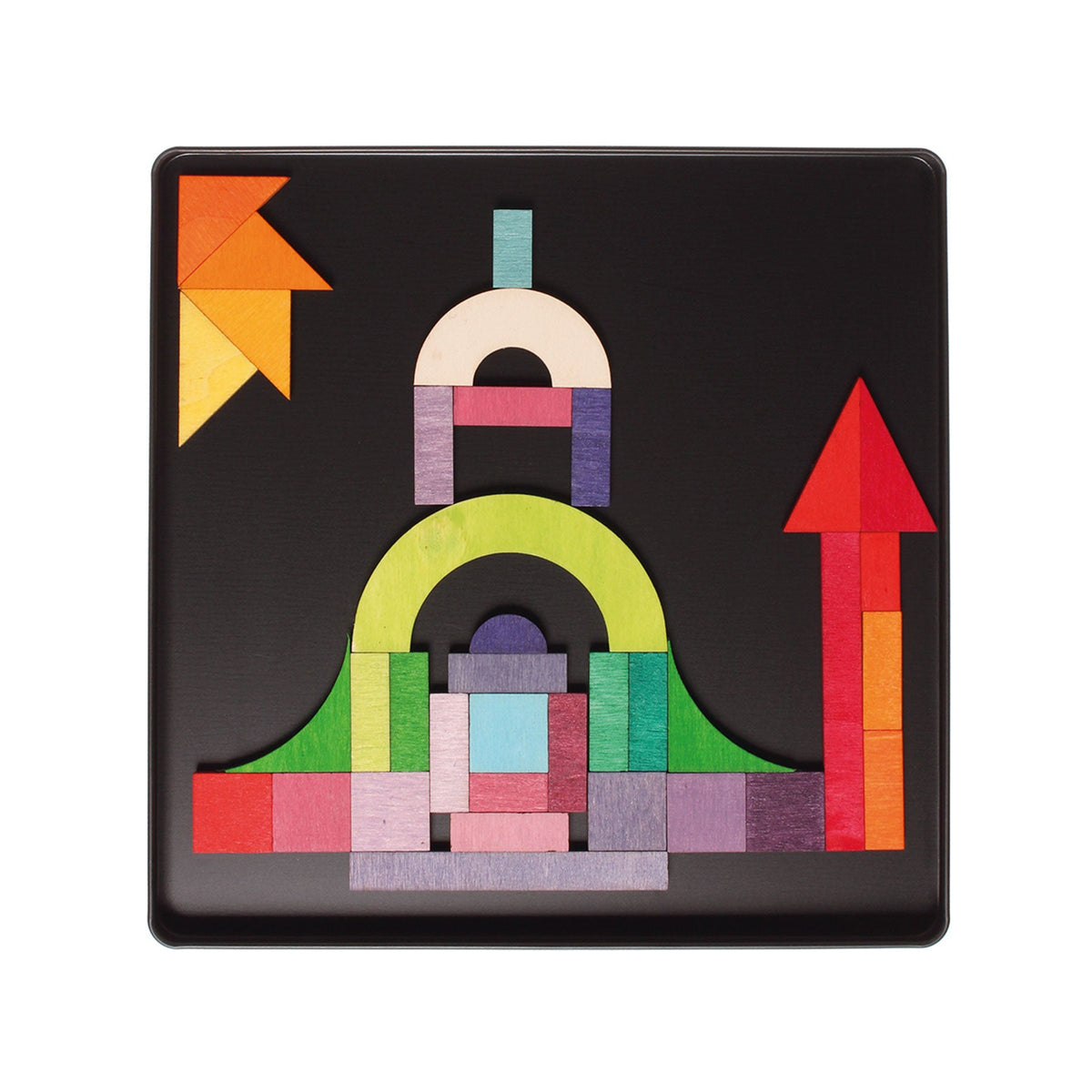 Grimm's - Magnetisch Geo-Grafisch Puzzelspel