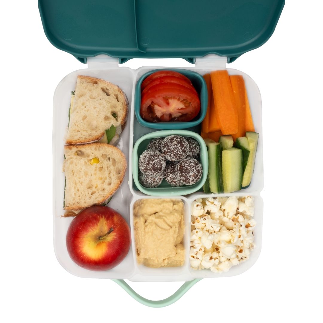 b.box - Siliconen snackbeker - berry