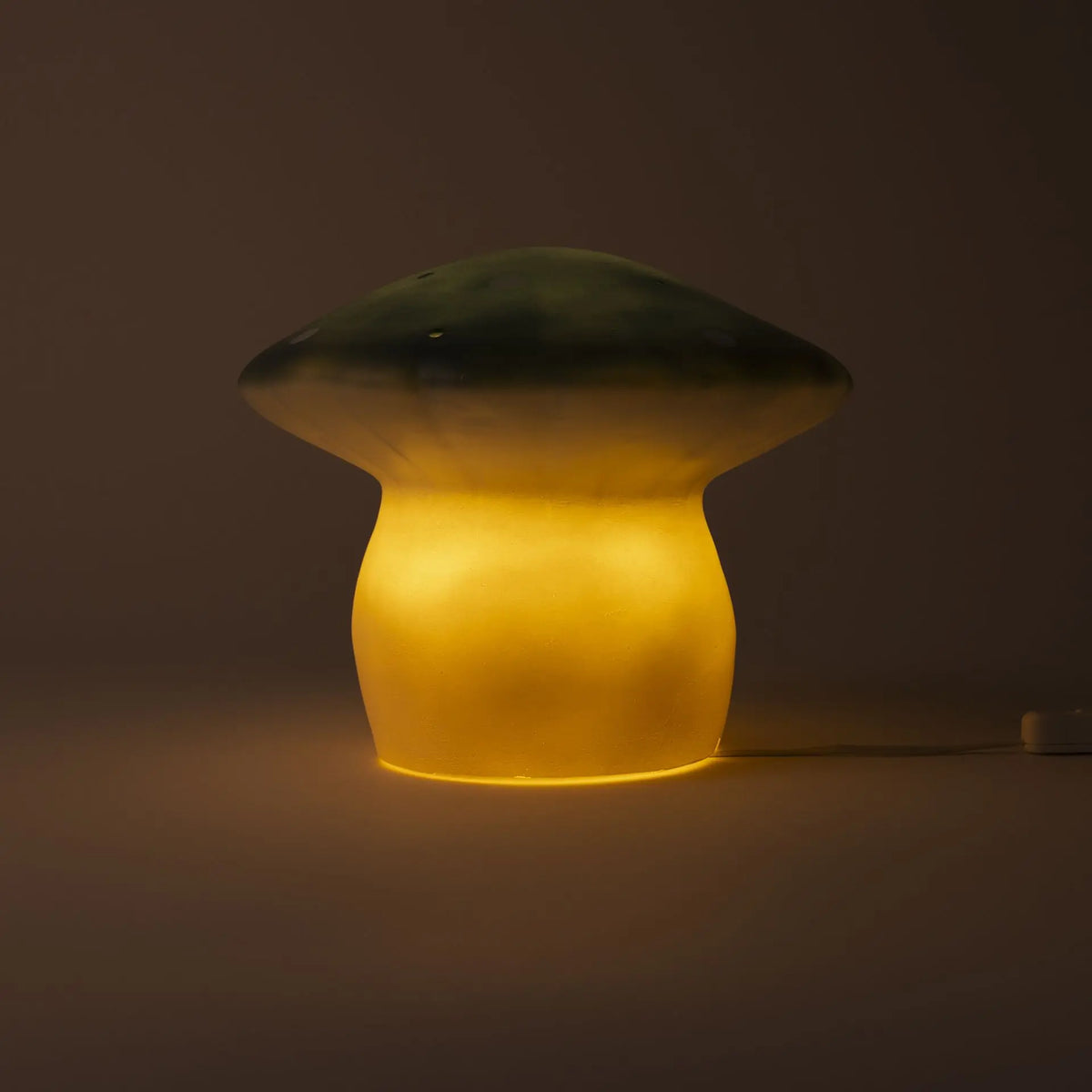Egmont Toys - Lamp Paddenstoel Naturel Blauwgroen 26 x 20 cm - Heico