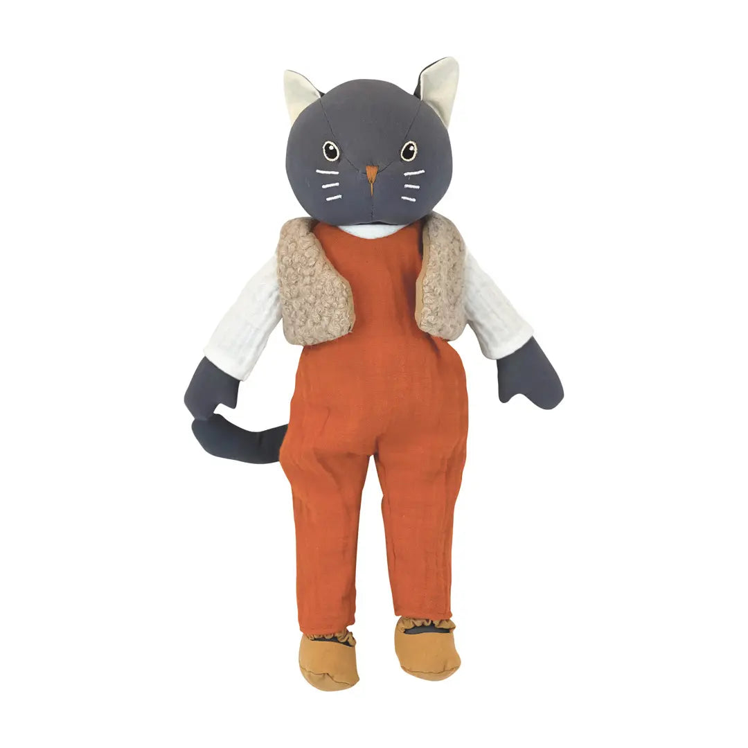Egmont Toys - Cesar de kat aankleedknuffel