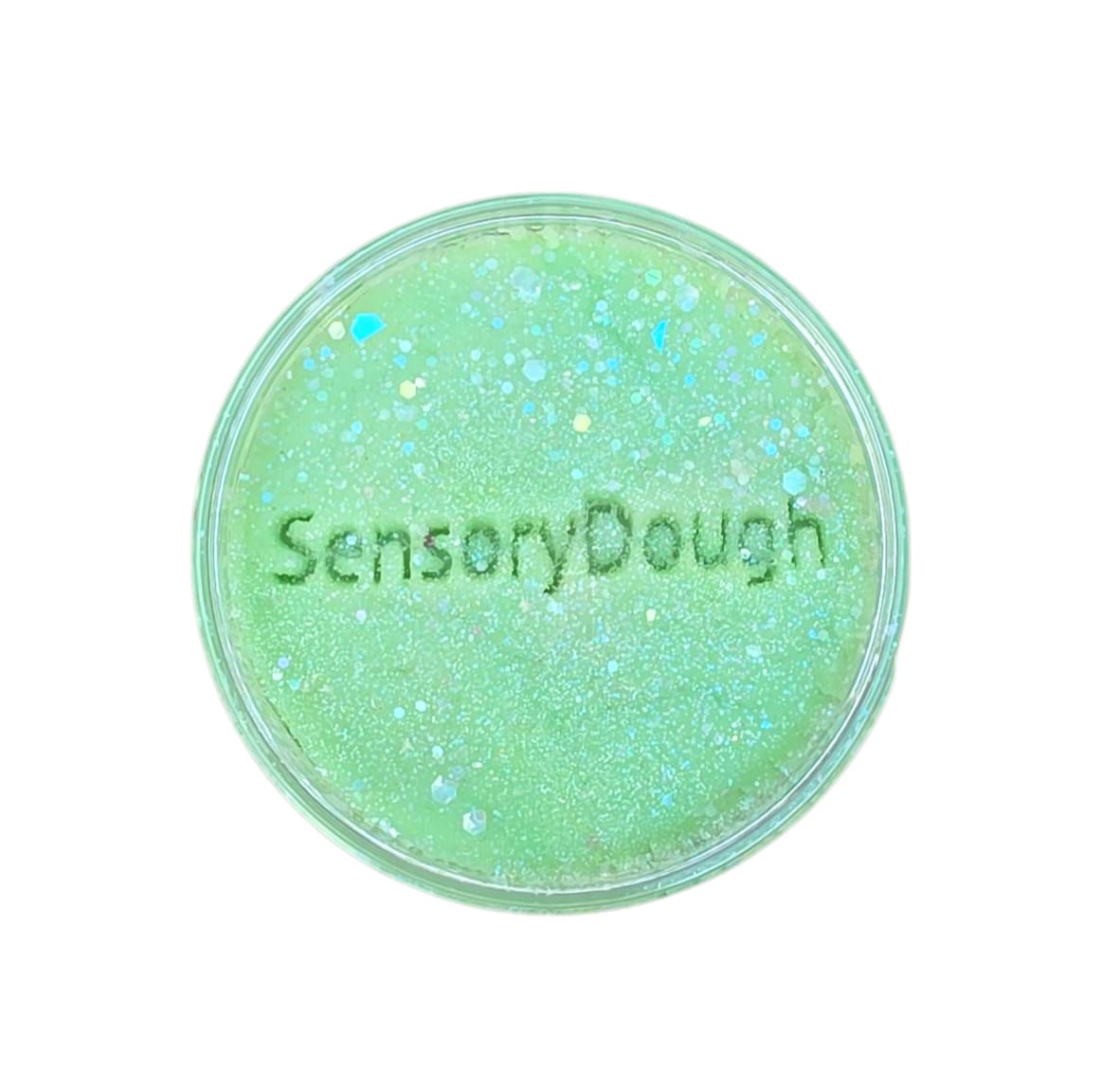 SensoryDough All About The Glitter — Groen