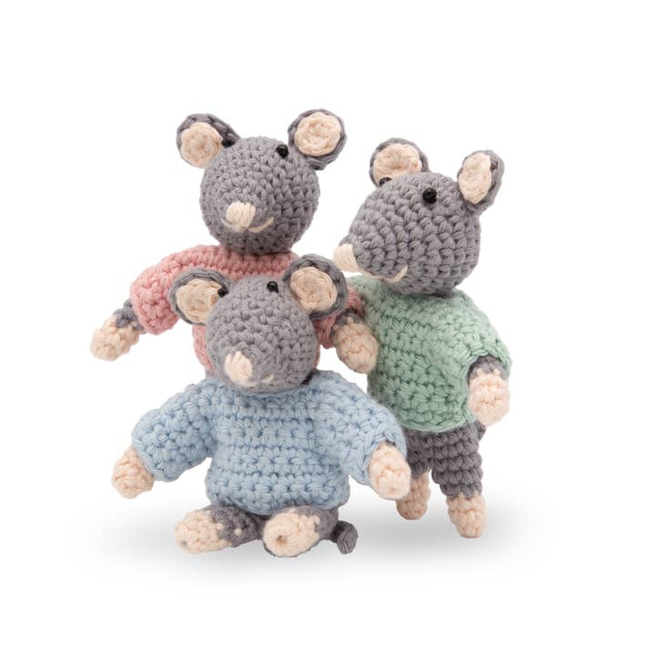 Het Muizenhuis - Sam & Julia - Haakpakket - Drieling