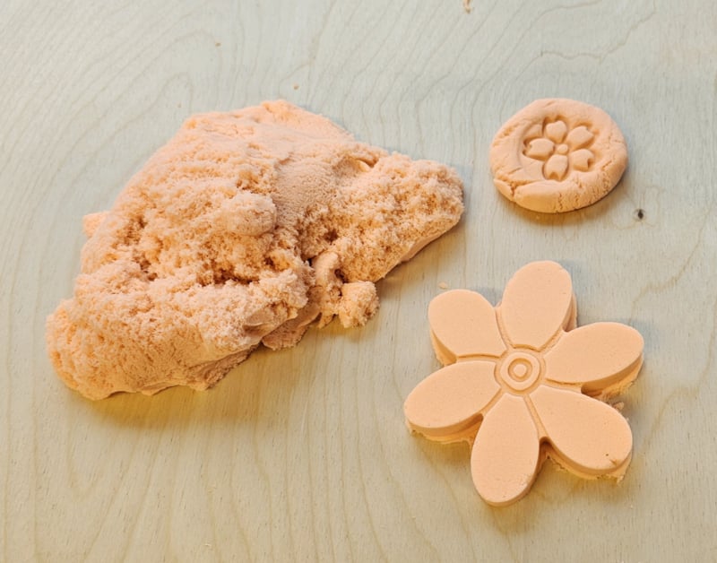 MagicSand Kinetisch Zand Potje 100 ml — Oranje