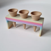 Kiddi - Puntijsjeshouder Triple voor Mini Puntijsjes