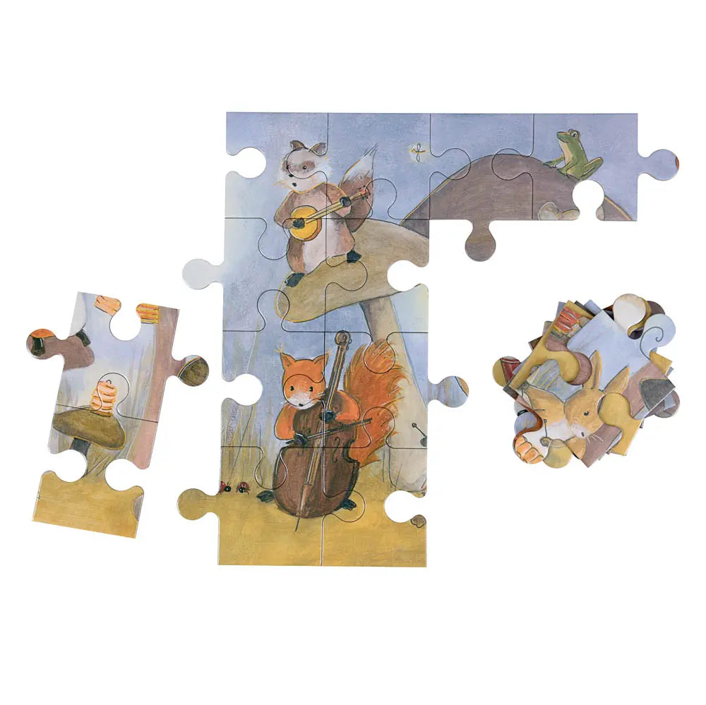 Egmont Toys - Puzzel bosmuzikanten (40 stukjes)