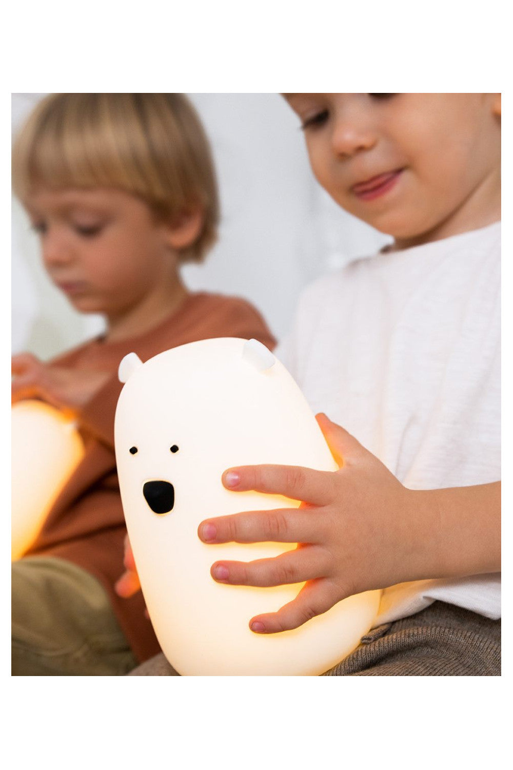 Rabbit & Friends - Big Bear nachtlamp wit