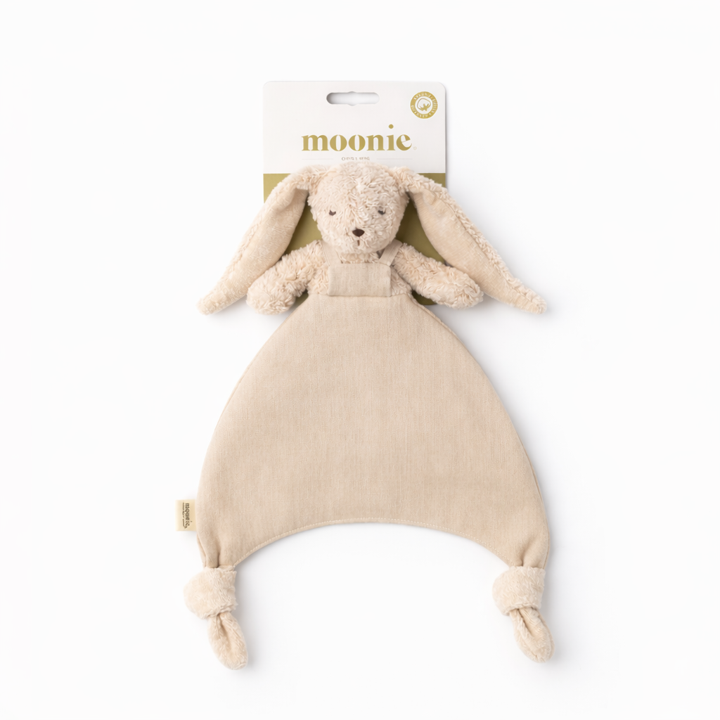 Moonie Doudou Knuffeldoekje Konijn Sand
