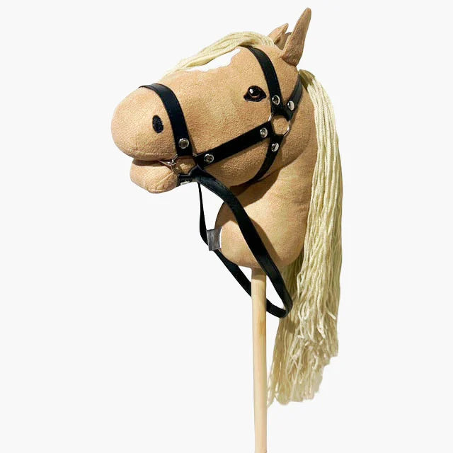 ByToizz - Deluxe stokpaard met open mond - blond