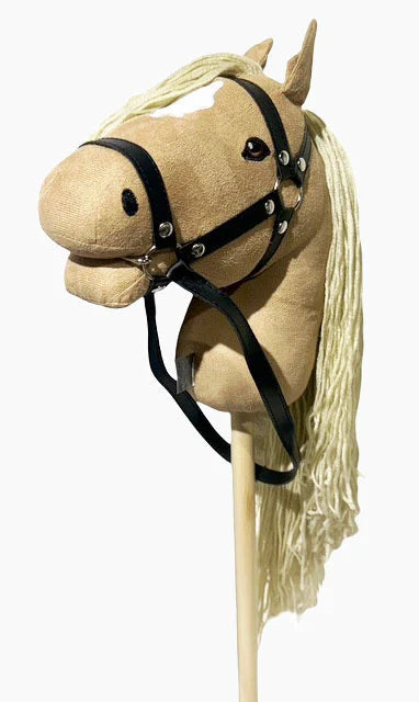 ByToizz - Deluxe stokpaard met open mond - blond