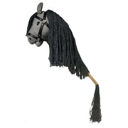 ByToizz - Deluxe stokpaard met open mond - grijs