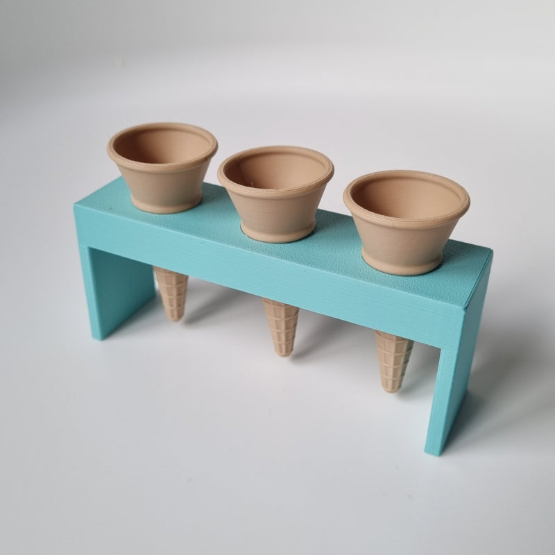 Kiddi - Puntijsjeshouder Triple voor Mini Puntijsjes