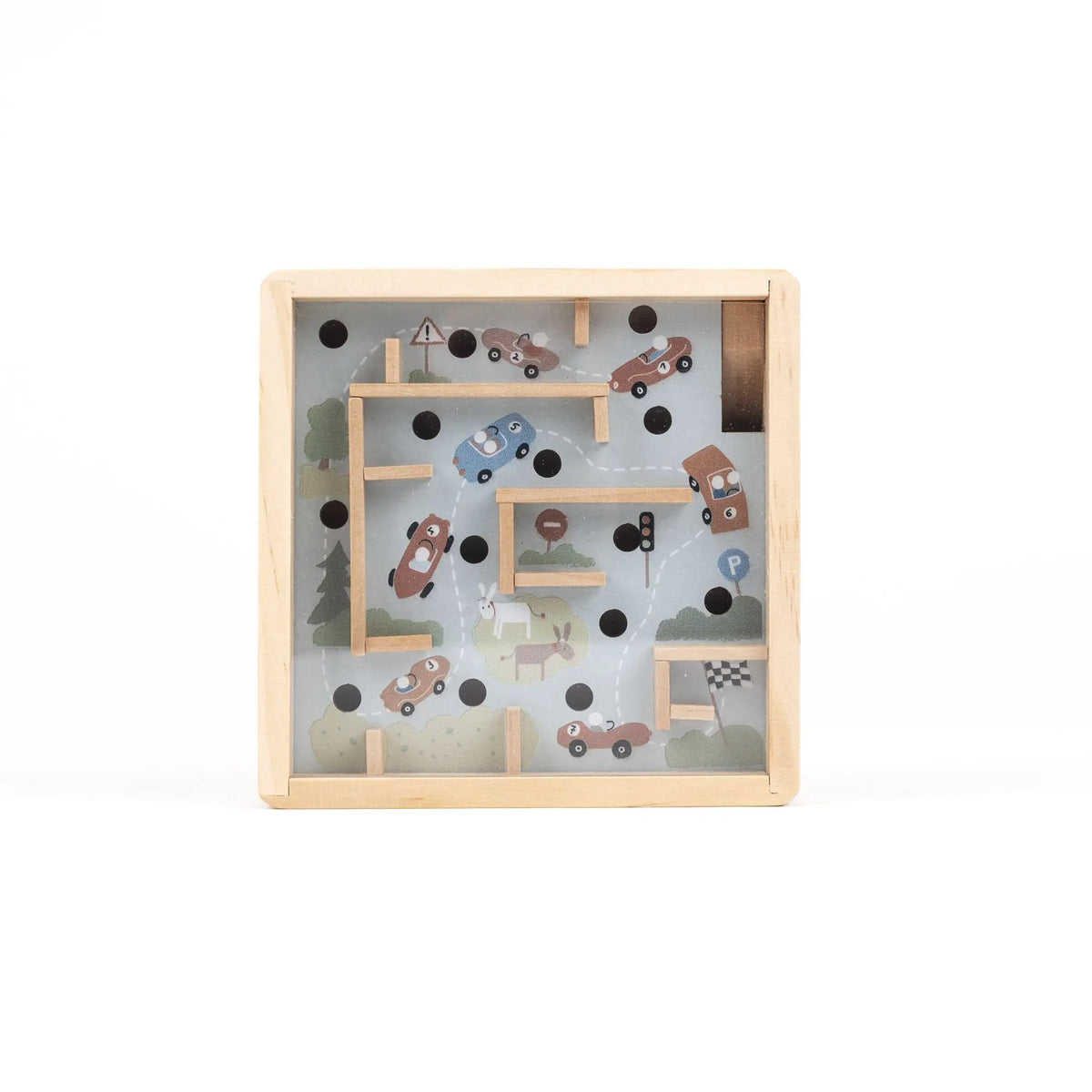 Egmont Toys - Mini houten doolhof - assorti, 1 stuks