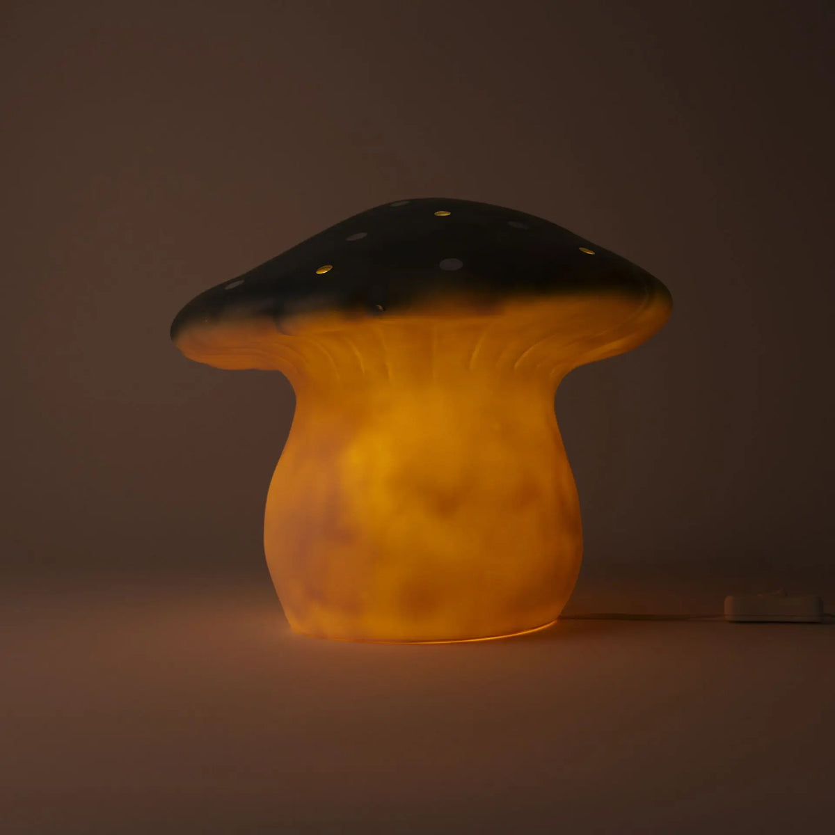 Egmont Toys - Lamp Paddenstoel Naturel Blauwgroen 29 x 30 cm - Heico