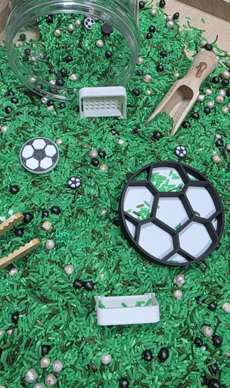 SensoryFun PourAndPlay Speelset — Voetbal