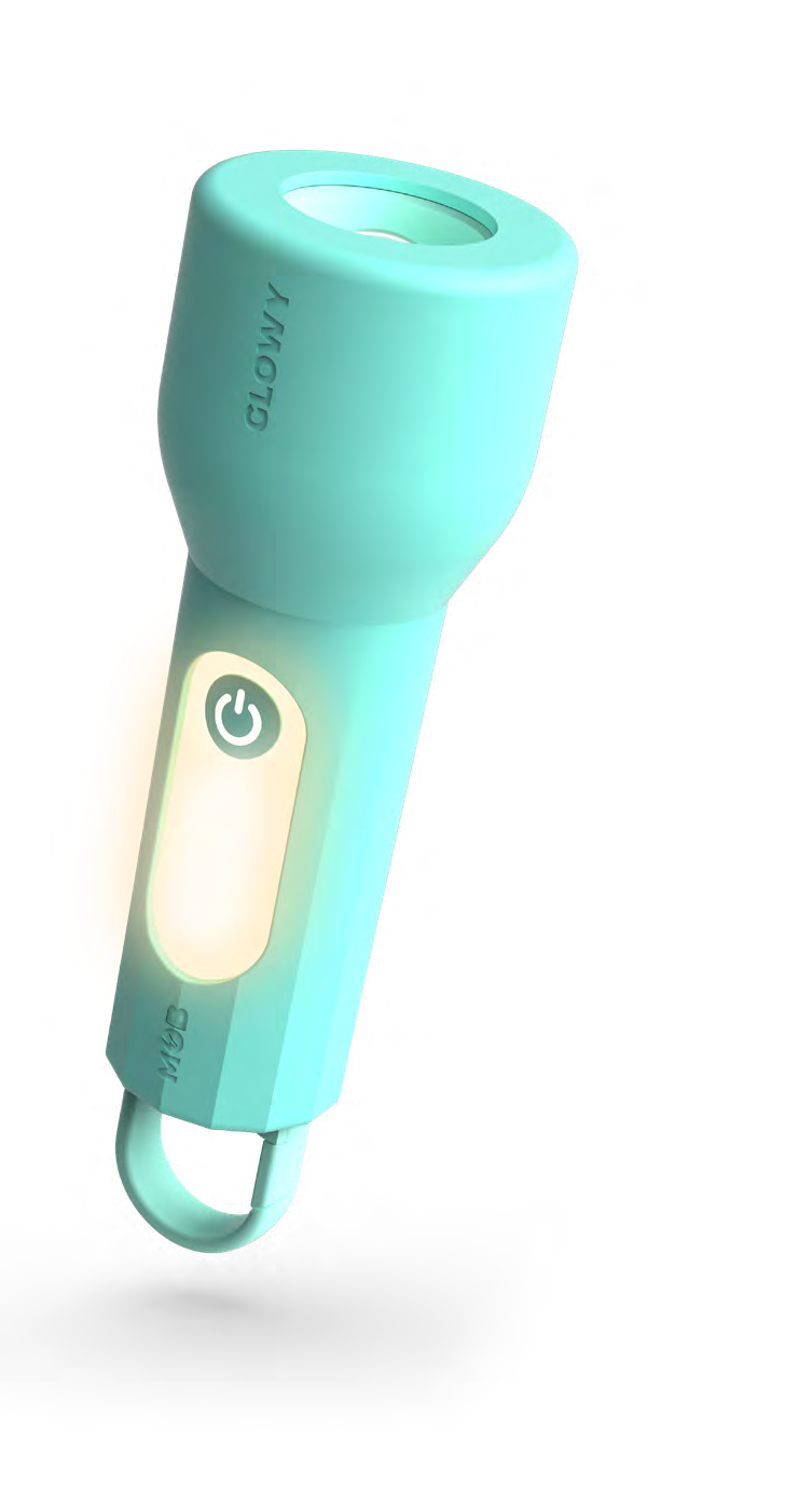 MOB - Glowy zaklamp & nachtlampje - Blauw