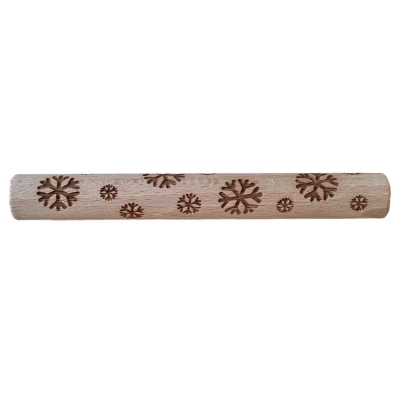 Kiddi - Houten roller Sneeuwvlok