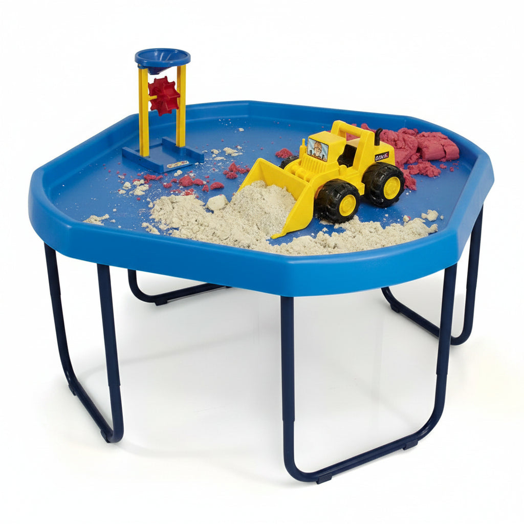 SET Tuff Tray + onderstel antraciet - Tuff Tray Blauw + verstelbaar onderstel
