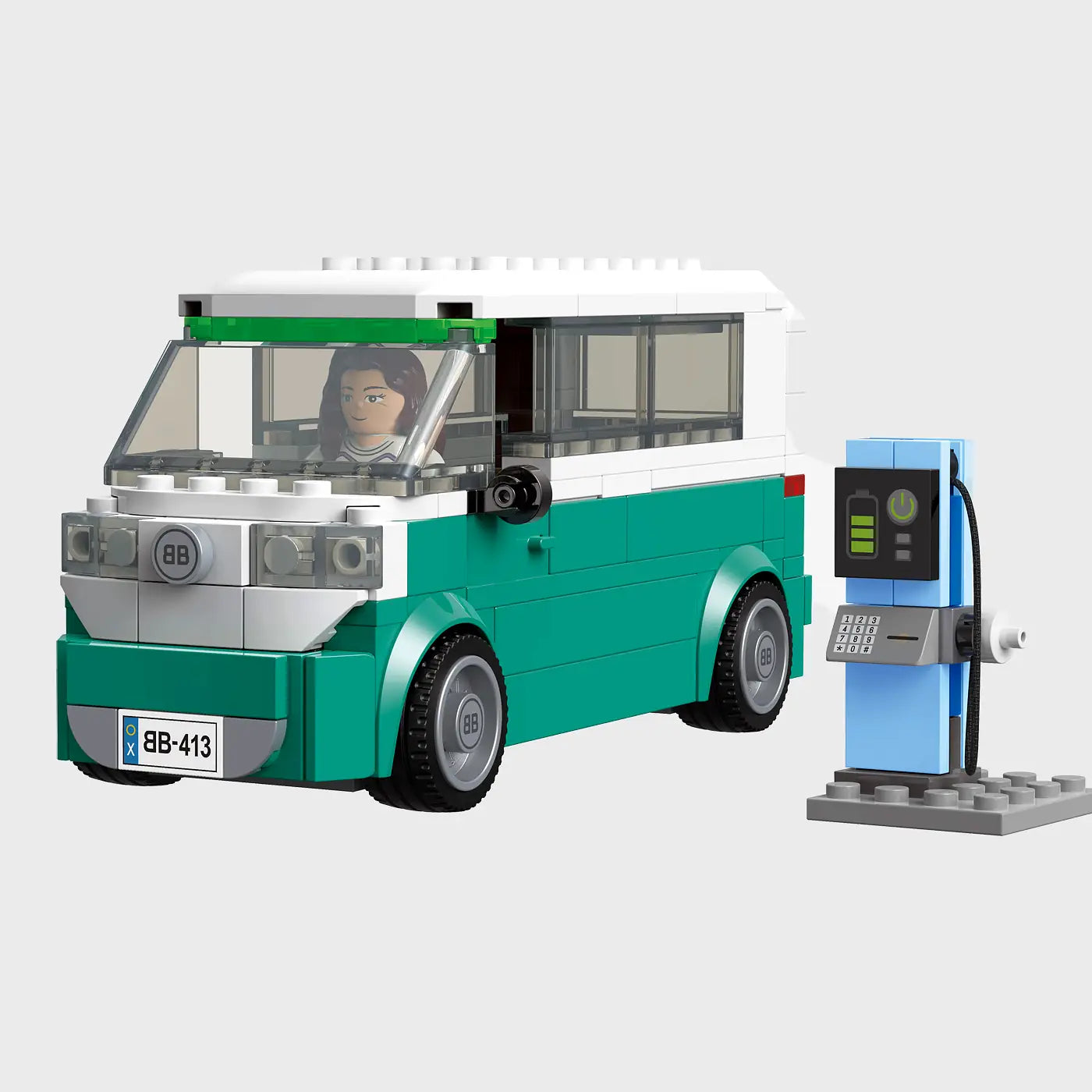 BlueBrixx - Familiebusje (173 onderdelen) 6+ jaar