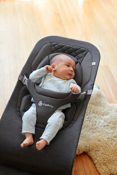 Ergobaby - Wipstoel Evolve Bouncer - Charcoal Grey