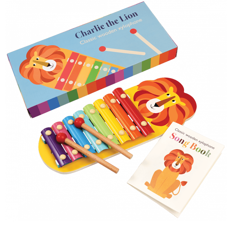 Rex London - Xylofoon met liedjesboek Charlie the Lion