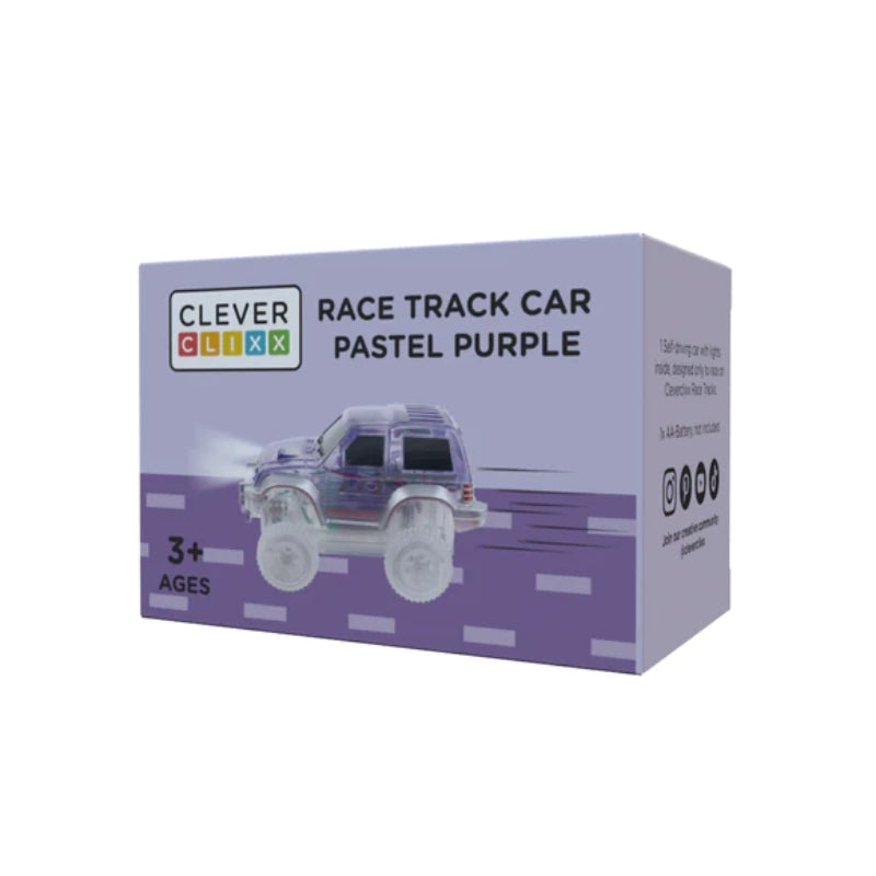 Cleverclixx - Race auto - paars