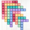 Connetix - Pastel Rectangle Pack 24 stuks - magnetisch constructiespeelgoed