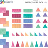 Connetix - Pastel Starter Pack 64 stuks - magnetisch constructiespeelgoed
