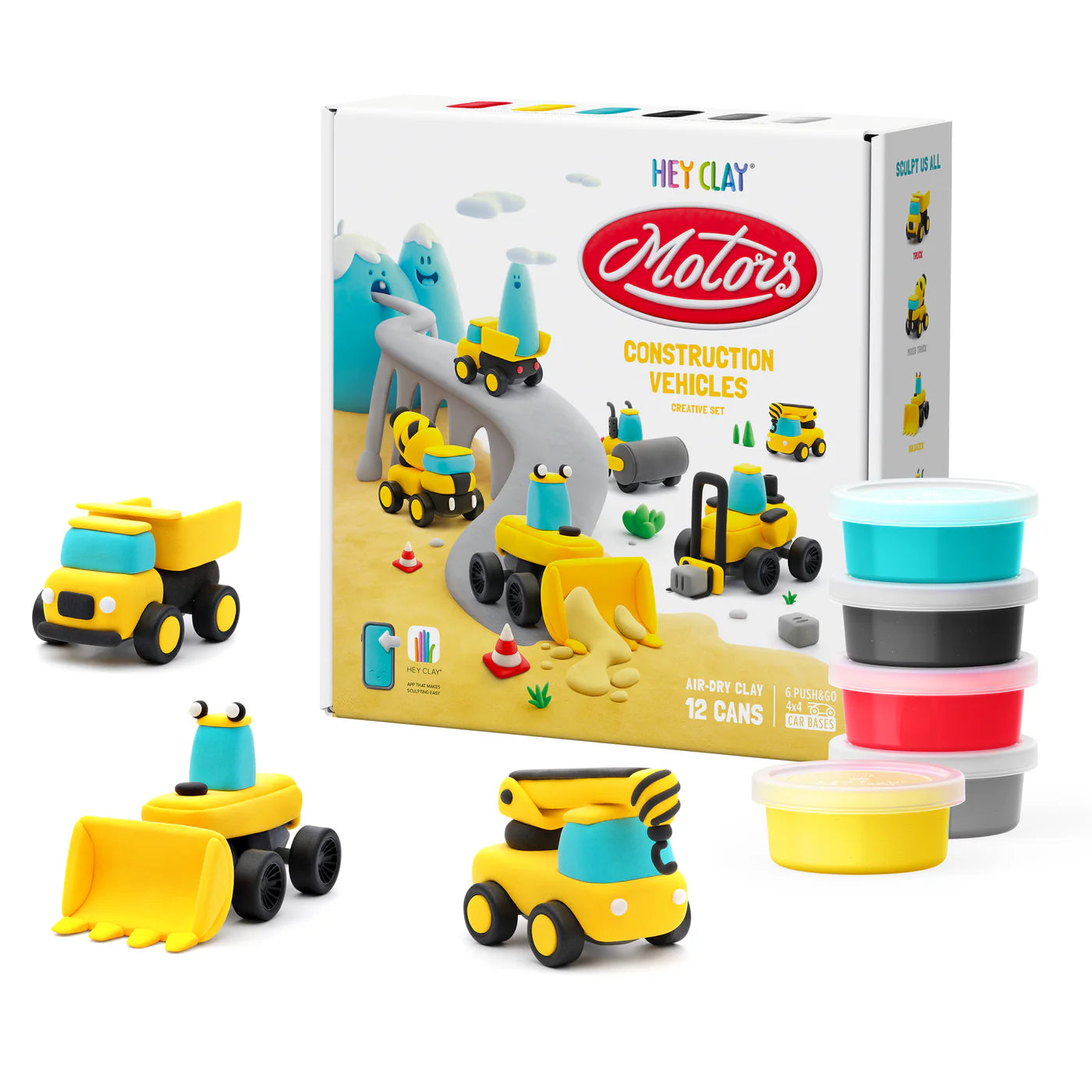 Hey Clay - Construction - 12 potjes