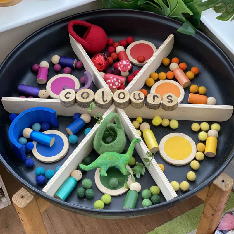 Cosy - Regenboog Eilanden met Bootjes, Poppetjes en Huisjes