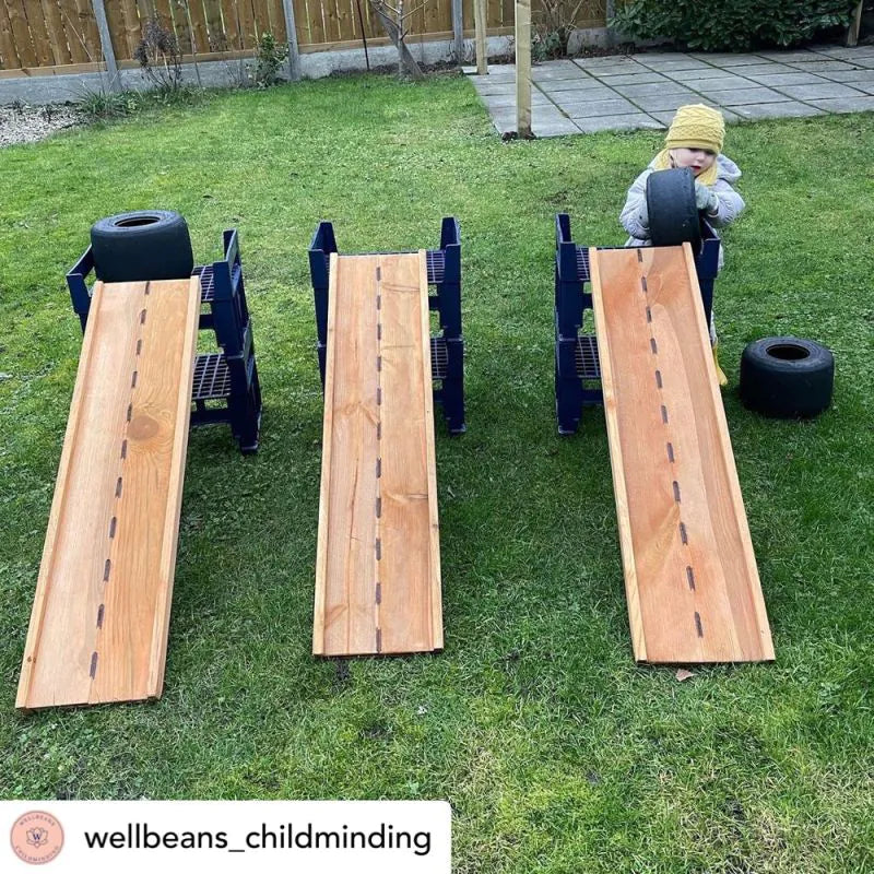 Cosy - Houten Planken met Opstaande Rand (3 stuks)