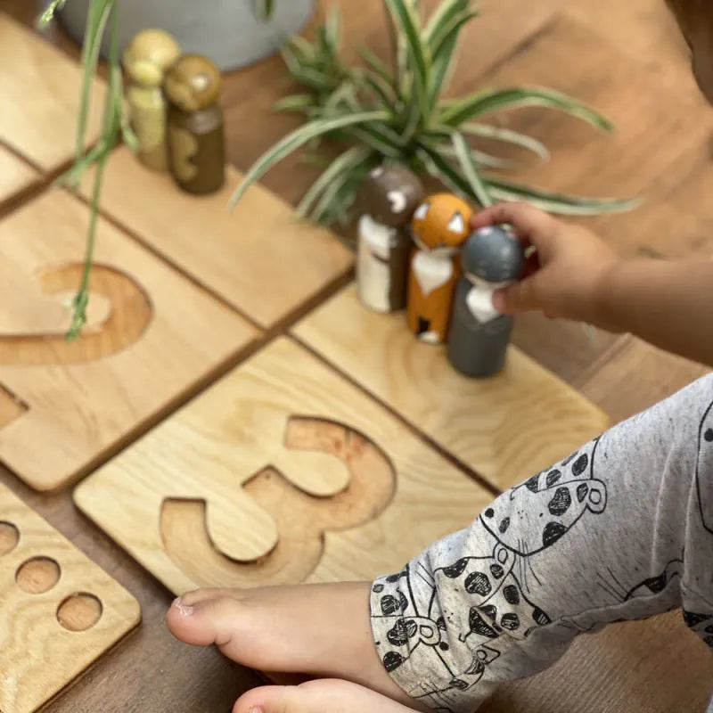Cosy - Peg People Bosdieren 10 Stuks
