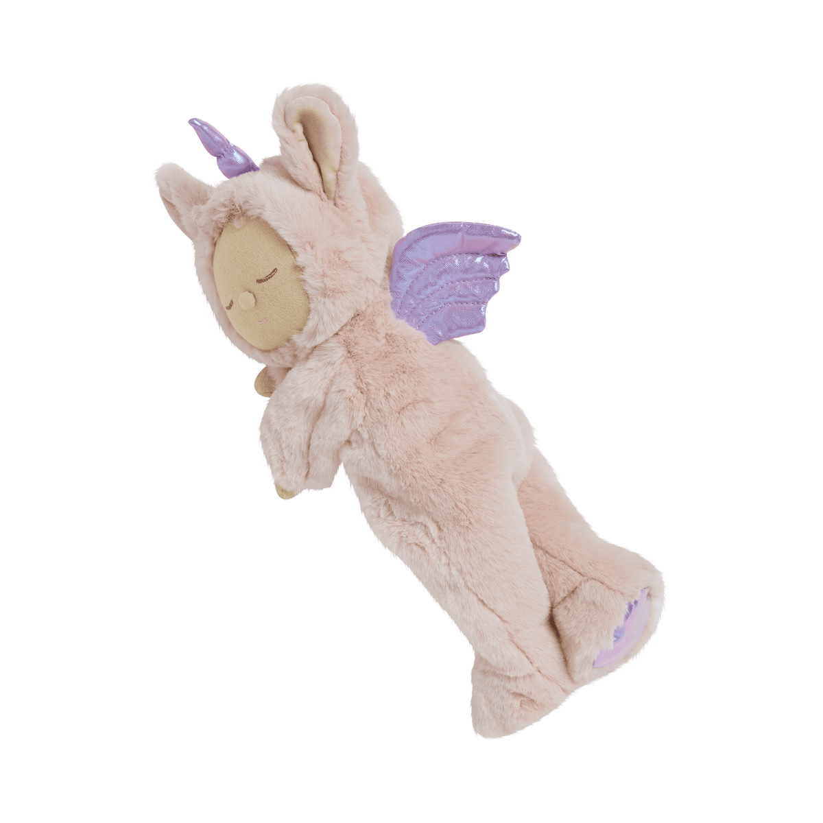 Dinkum Dolls - Cozy Dinkums knuffel eenhoorn Sugarpie roze