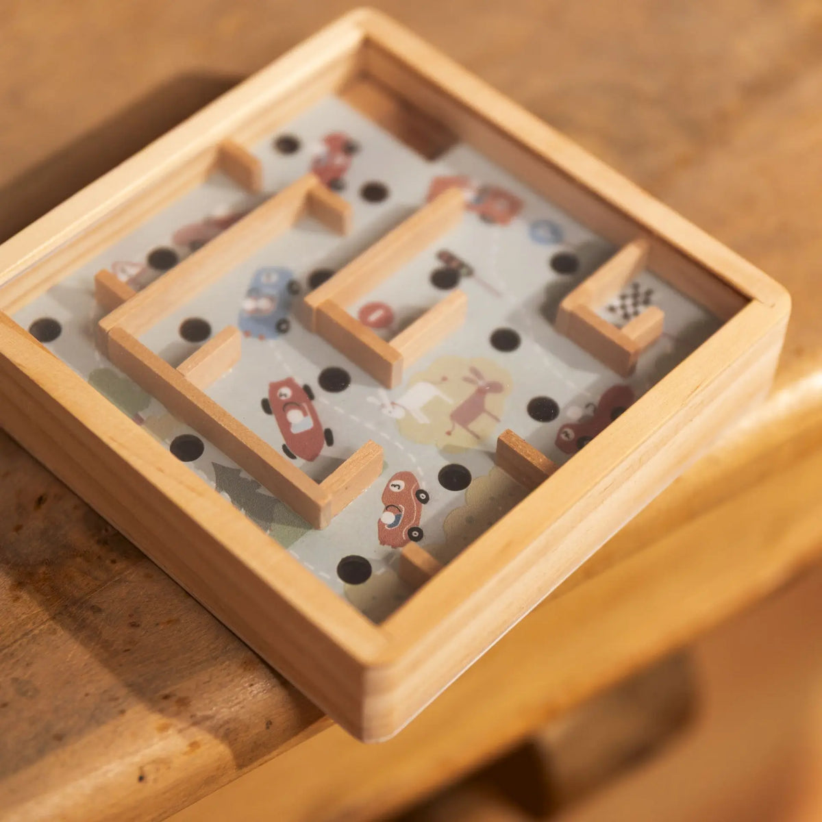 Egmont Toys - Mini houten doolhof - assorti, 1 stuks