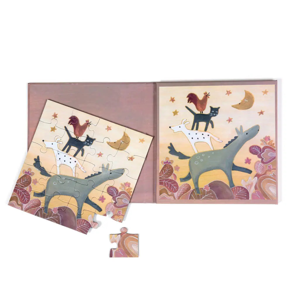Egmont Toys - Magneetpuzzel Bremer Stadsmuzikanten